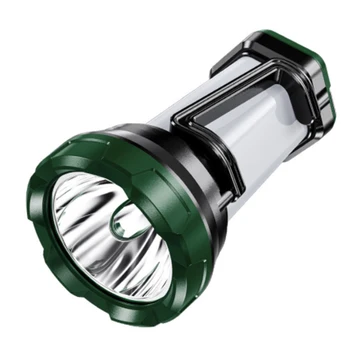 De mare Putere Lanterna Luminos în aer liber Portabil cu Rază Lungă de Iluminat USB Reîncărcabilă lumina Reflectoarelor Impermeabil Patrulă de Noapte, Proiector 5