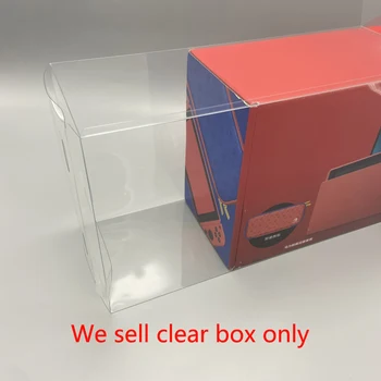 De înaltă calitate, Clare cutie transparentă Pentru a Comuta NS Mario Red Limited Edition pentru Mario de-a 35-a Aniversare Limitat Display din plastic PE