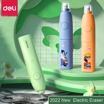 Deli Electric Eraser pentru Desen Drăguț Mecanice Cauciuc Borracha Eletrica Baterie pentru Artă, Student la Școala de Papetarie de Birou