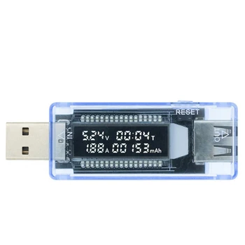 Digital USB Încărcător de Telefon Capacitate Metru Curent de Încărcare Tensiune Monitor Tester Digital Voltmetru Ampermetru Instrumente