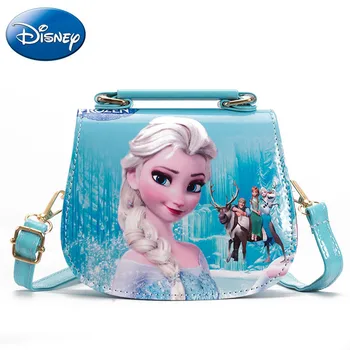 Disney Frozen 2 Elsa Anna Printesa pentru Copii Crossbody Genti Sofia Alba ca Zapada Desene animate Genți de mână de Moda Fete Geantă de Cumpărături Cadou 0
