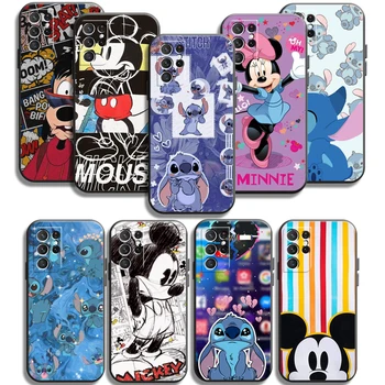 Disney Stitch MIQI Cazuri de Telefon Pentru Samsung Galaxy A31 A32 A51 A71 A52 A72 4G 5G A11 A21S A20 A22 4G La Coque Moale TPU