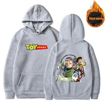 Disney Toy Story Woody Bărbați Femei Hoodie De Toamna Iarna De Sex Masculin Jachete Baieti Fete Hanorace Hip Hop Harajuku Tricou 0
