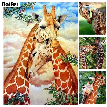 diy diamant broderie vânzare Girafa Poze 5d diamant Pictura Animal cusatura cruce mozaic stras Arta de Perete Decor Acasă