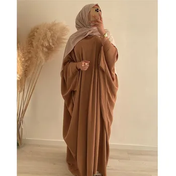 Dubai Caftan Orientul Mijlociu Musulmane Hijab Rochie Vrac Femei Haine Islamice Eid Ramadan Paryer Îmbrăcăminte Jilbab-Ul Abaya Arabă Moda 2