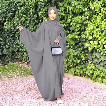 Dubai Caftan Orientul Mijlociu Musulmane Hijab Rochie Vrac Femei Haine Islamice Eid Ramadan Paryer Îmbrăcăminte Jilbab-Ul Abaya Arabă Moda 3
