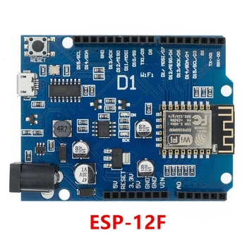 ESP-12E WeMos D1 UNO R3 CH340 CH340G WiFi Consiliul de Dezvoltare Bazat ESP8266 Scut Inteligent Electronice PCB Pentru Arduino Compatibil IDE 2