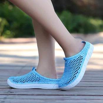 Femei Primăvara și Vara Moda Papuci de Plaja Saboți Pantofi Respirabil Non-alunecare de Sandale 2