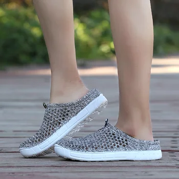 Femei Primăvara și Vara Moda Papuci de Plaja Saboți Pantofi Respirabil Non-alunecare de Sandale 3
