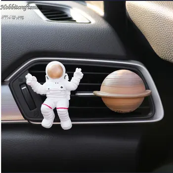 Forma Cosmică Planeta Astronauți Masina Odorizant Auto cu Aer Condiționat Priza de Parfum Clip Parfum Auto Ornamente Decor
