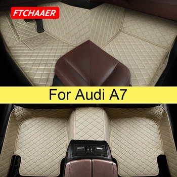 FTCHAAER Auto Covorase Pentru Audi A7 Picior Coche Accesorii Auto Covoare