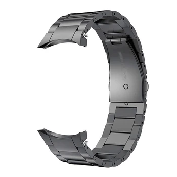 Fără spații Brățară din Oțel Inoxidabil pentru Galaxy Watch 4 5 Pro Trupa 45mm 40mm 44mm Curea pentru Samsung Galaxy Watch 4 Classic 46mm 42mm 0