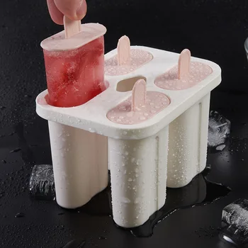 Gheață Mucegai Înghețată Înghețată Mucegai de uz Casnic Inghetata Inghetata inghetata Ice Cube Cutie cu Capac Sigilat de Casă Congelator 4