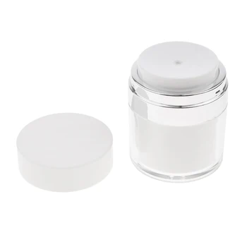 Gol Airless Container Cosmetice Crema de Fata Lotiune de ingrijire a Pielii Borcan Oală Cazul Cosmetice flacoane de Reumplere 50g 3