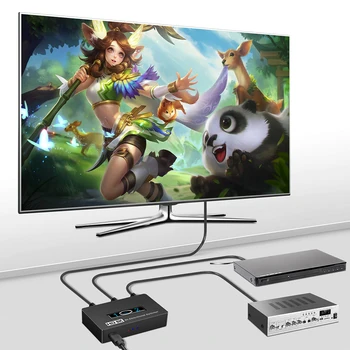 HD-Compatibil Splitter HD 4K 8K 1x2/2x1 Conectorului Comutatorului 2 in 1 HD Converter-Compatibil Switcher Pentru PS4 Xbox TV BOX 5