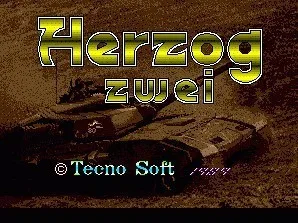 Herzog Zwei 16 biți MD Carte de Joc Pentru Sega Mega Drive Pentru Genesis