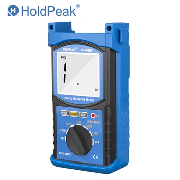 HoldPeak HP-6688C 1000V Digital Rezistenta de Izolatie Tester Auto Gama Portabil în aer liber Praf&Apa de Testare Ohm Multimetru