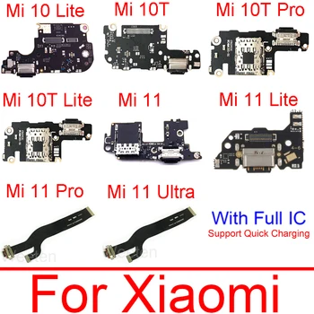 Incarcator Usb Jack de Bord Cu Microfon & Sim Card Pentru Xiaomi Mi 10 10T 11 Lite Pro Km 11 Ultra 11T Pro Portul de Încărcare de Andocare Bord