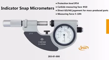 Indicator Snap Micrometri 0,001 mm 0-25 mm 25-50 mm micrometru de exterior