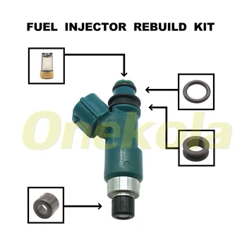 Injectorului de combustibil de Etanșare O-Ring Kit Garnituri Filtre pentru Suzuki SX4 2.0 L L4 2007-2009 15710-65J00 FJ1053