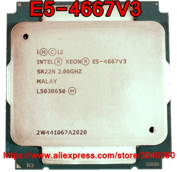Intel Xeon CPU E5-4667V3 QS versiunea 2.00 GHz Cu 16 Nuclee 40M despre lga2011-3 E5-4667 V3 processor E5 4667V3 transport gratuit E5 4667 V3