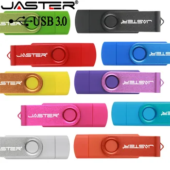 JASTER OTG USB 3.0 Flash Drive pentru Samsung Smartphone și Computer Memory Stick de 64GB 32GB 16GB 128GB Gratuit Adaptor 5