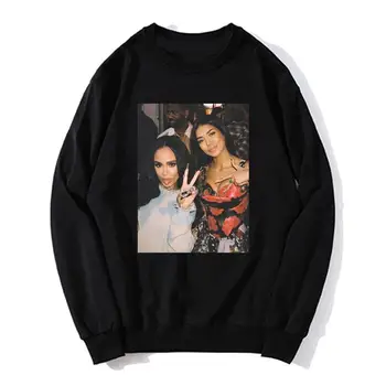 Jhene Aiko X Kehlani X Big Sean Design Personalizat Print hoodie Bărbați Fleece Hanorac Unisex Hanorace Pulover Streetwear