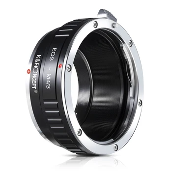 K&F CONCEPT Pentru EOS-M4/3 Camera Lens Mount Inel Adaptor pentru Canon EOS EF Mount Lens pentru M4/3 MFT Olympus PEN E-P1/Panasonic G
