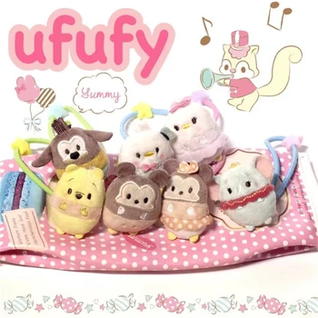 Kawaii Disney Tsum Ufufy De Pluș Banda De Păr Jucării Goofy Ochi Pisica Cheshire Iior Papusa Banda De Păr Plushies Anime Cifre Decor Jucarii 1