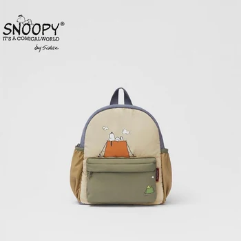 Kawaii Snoopy Desene animate pentru Copii Desene animate Ghiozdan Copil Comun Drăguț Panza Rucsac Rucsac Mic