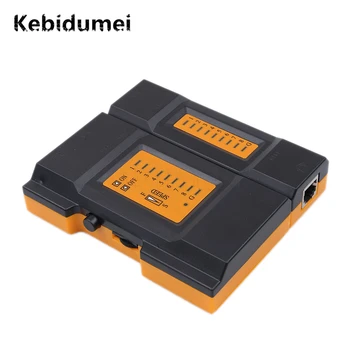 Kebidumei CY-468A Mini Pro Tester de Cablu de Rețea Tester de Cablu de Rețea Detector Verifica LAN Tester Detector Cabluri de Telefon mai Nou