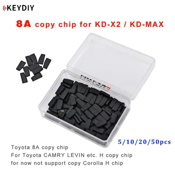 KEYDIY KD8A H 8A Transponder Pentru Toyota Copia H Cip KD-8A pentru KD-X2 Cheie Programator Instrument