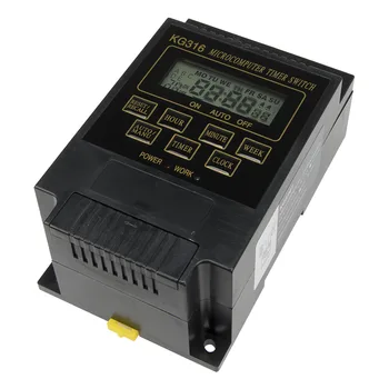 KG316T AC 220V 10A digital de comutare timp de 220VAC weekly timer electronic programabil