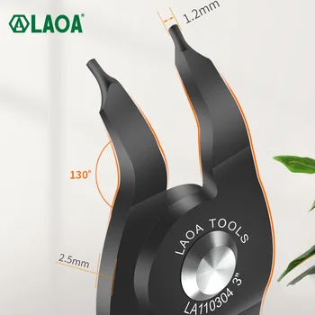 LAOA 3 inch Mini-Circlip Pliers Set 4 in1 Portabil Inelul elastic de Fixare Clip Bijuterii Interne Externe Inel de Demontare 3