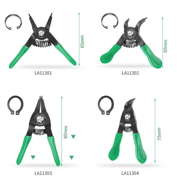 LAOA 3 inch Mini-Circlip Pliers Set 4 in1 Portabil Inelul elastic de Fixare Clip Bijuterii Interne Externe Inel de Demontare 4