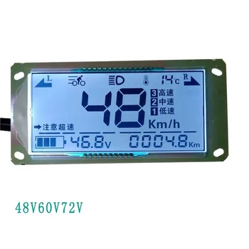LCD display Plumb acid baterie auto electric panoul de instrumente universal 48V60V72V contor de energie electrică voltmetru