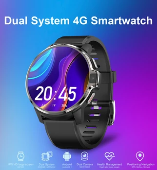 LEMP 2022 Ceas Inteligent Bărbați 4G WIFI Android Dual Sisteme de 64GB ROM Baterie Mare Camere Duble Smartwatch PK TicWatch Pro 3 0