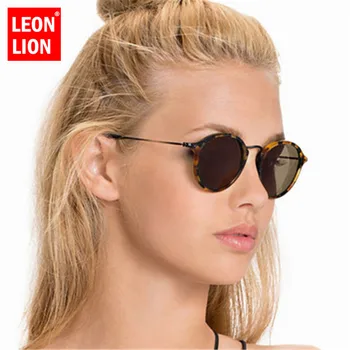 LeonLion Rotund Ochelari De Soare Ochelari De Soare Pentru Femei Brand Designer De Epocă De Lux Ochelari De Soare Femei Oglindă Ovală Oculos De Sol Feminino