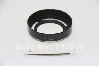 LH-X10 Metal Lens Hood 52mm Filtru de Metal Inel Adaptor Pentru Fujifilm fuji FinePix X10 x20 x30 aparat de fotografiat negru argintiu