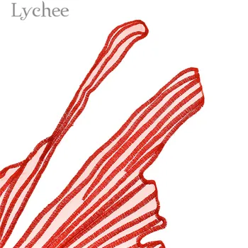 Lychee Viața Carasi Patch-uri Brodate Creative Roșu Aplicatiile Manual DIY Haine de Cusut, Consumabile Accesorii 3