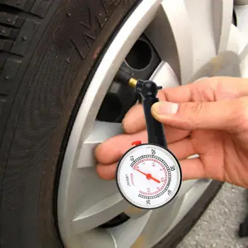 Mare Precizie A Salva De Gaz Auto Vehicul Motocicleta Dial Tire Gauge Contor De Presiune Pneuri Instrument De Măsurare Anvelope Instrumentul De Reparare