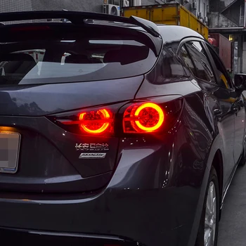 Masina Hatchback Noi cu LED-uri Lămpi Spate lampa spate Pentru Mazda 3 Axela Hatchback 2014 2015 2016 2017 2018 2019 Coada de Lampa 1