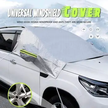 Masina universala de Zăpadă Scut Parasolar pentru Parbriz Auto Acoperi Îngheț Praful de Protecție Impermeabil în aer liber, Exterior Protector