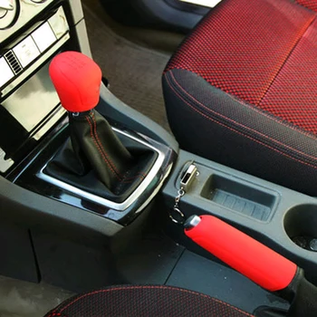Mașină de Cap Gear Shift Knob Capacul Schimbătorului de Viteze se Ocupe Mingea Gulere pentru Ford Focus 2 3 4 MK2 MK3 MK4 MT 2009 - 2017