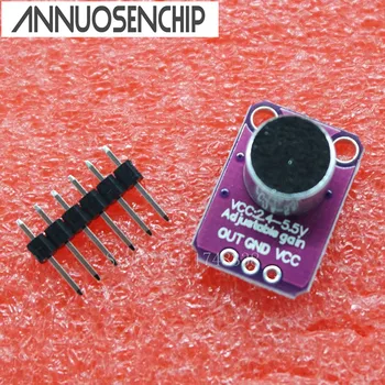 Microfon Electret Amplificator MAX4466 castig Reglabil Breakout Bord Pentru Arduino MAX4466 Module
