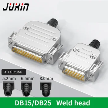 Mini coajă de metal DB15 masculin feminin DB25 pin plug 25P conector cu 15 pini servo-drive PLC