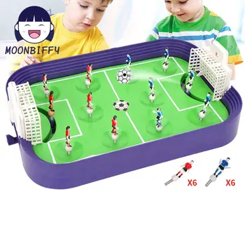 Mini Fotbal De Masa Set Copii Sport Jucărie Joc De Fotbal De Pe Desktop Teren De Fotbal-Model Copii Fotbal Băieți Jucărie Tabla De Joc Cadou De Crăciun 0