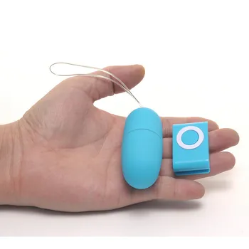 Mini glont Vibrator jucarii Sexuale Impermeabil Wireless Vegina Bile Mp3 de la Distanță contor vibratoare pentru Femei masturbator jucării pentru adulți 3