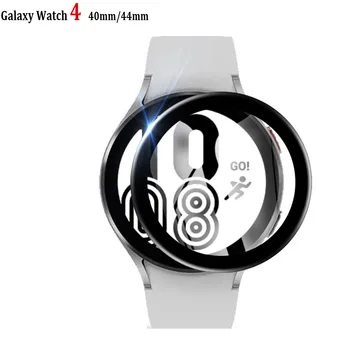 Moale Sticla Pentru Samsung Galaxy Watch 4 44mm 40mm smart watch HD 3D Toate-în jurul valorii de Protector Galaxy Active 2 Folie de protectie Ecran