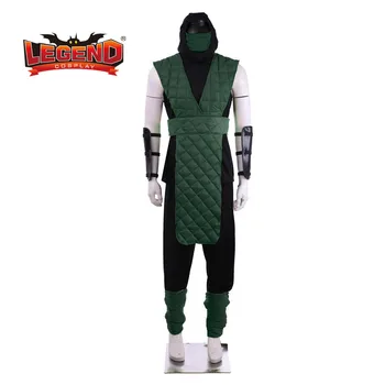 Mortal Kombat Reptile Cosplay Costum Costum Verde cu Masca de Joc Costum Adult Ninja verde Luptător masca costum de tinuta